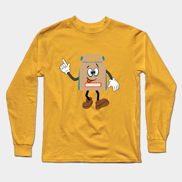 paper bag Long Sleeve T-Shirt by Crystal6789